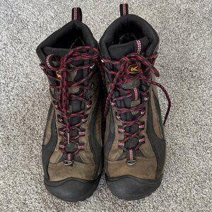 KEEN Men’s work/hiking/utility boots, Round toe protection, Waterproof, Lace up